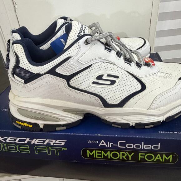 Skechers Vigor 3.0 Arbiter Air Cooled Memory Foam Shoes Mens Size 10 Wide Fit main image 6